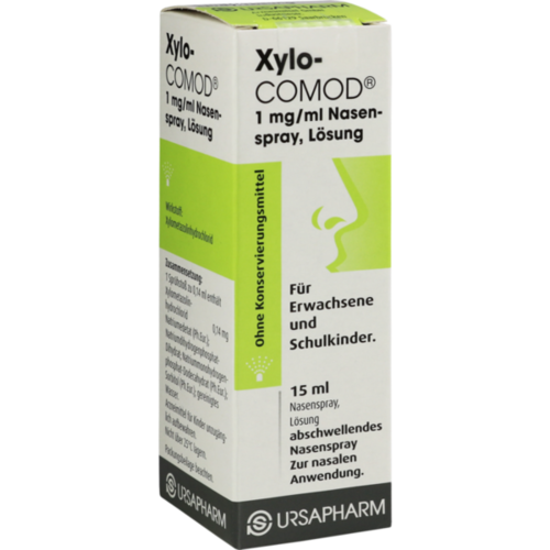 Xylo-Comod 1 mg/ml Nasenspray 15 ml 15 ml Xylo-Comod 1 mg/ml Nasenspray 15 ml 15 ml